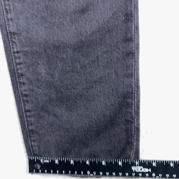 H&M Vintage Mom Jeans Ultra High Waist Ankle Length Women's Black Size 6 - Picture 11 of 12